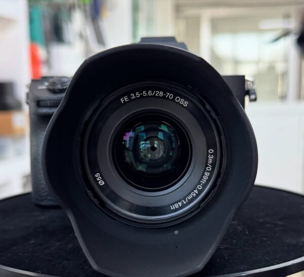 Sony a7 ll Mirrorless Camera with 28-70mm f/3.5-5.6 Lens and Basic Bundle - Image 2