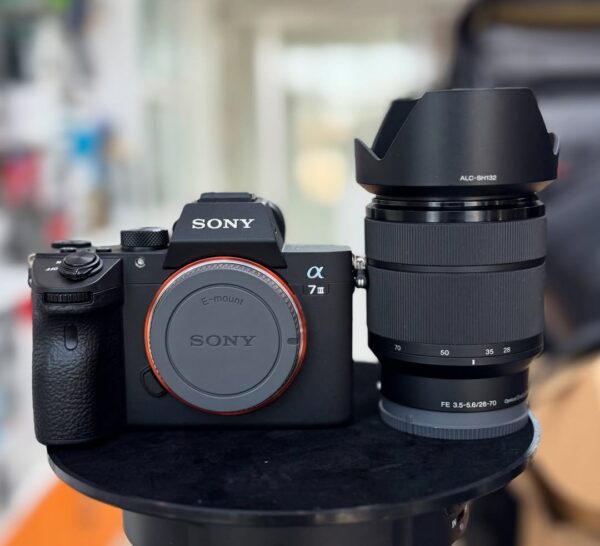 Sony a7 ll Mirrorless Camera with 28-70mm f/3.5-5.6 Lens and Basic Bundle - Image 3