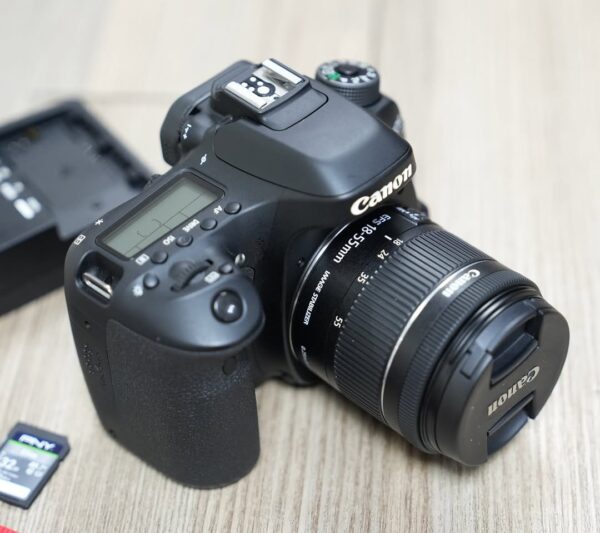 Canon EOS 80D DSLR Camera with 18-55mm Lens 32GB SD - Image 5