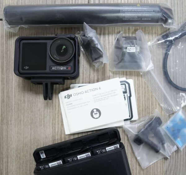 DJI Osmo Action 4 Camera Adventure Combo with 3 batteries - Image 3
