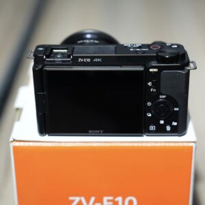 Sony ZV-E10 Mirrorless Camera with 16-50mm Lens (Black)