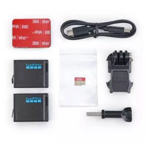 Gopro HERO13 Black Accessories Bundle With 2 Batteries