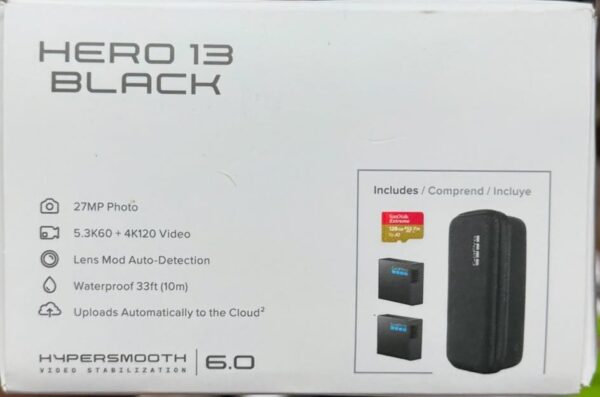Gopro HERO13 Black Accessories Bundle With 2 Batteries